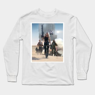 Rogue Warrior Robot Fighter Classic Poster Long Sleeve T-Shirt